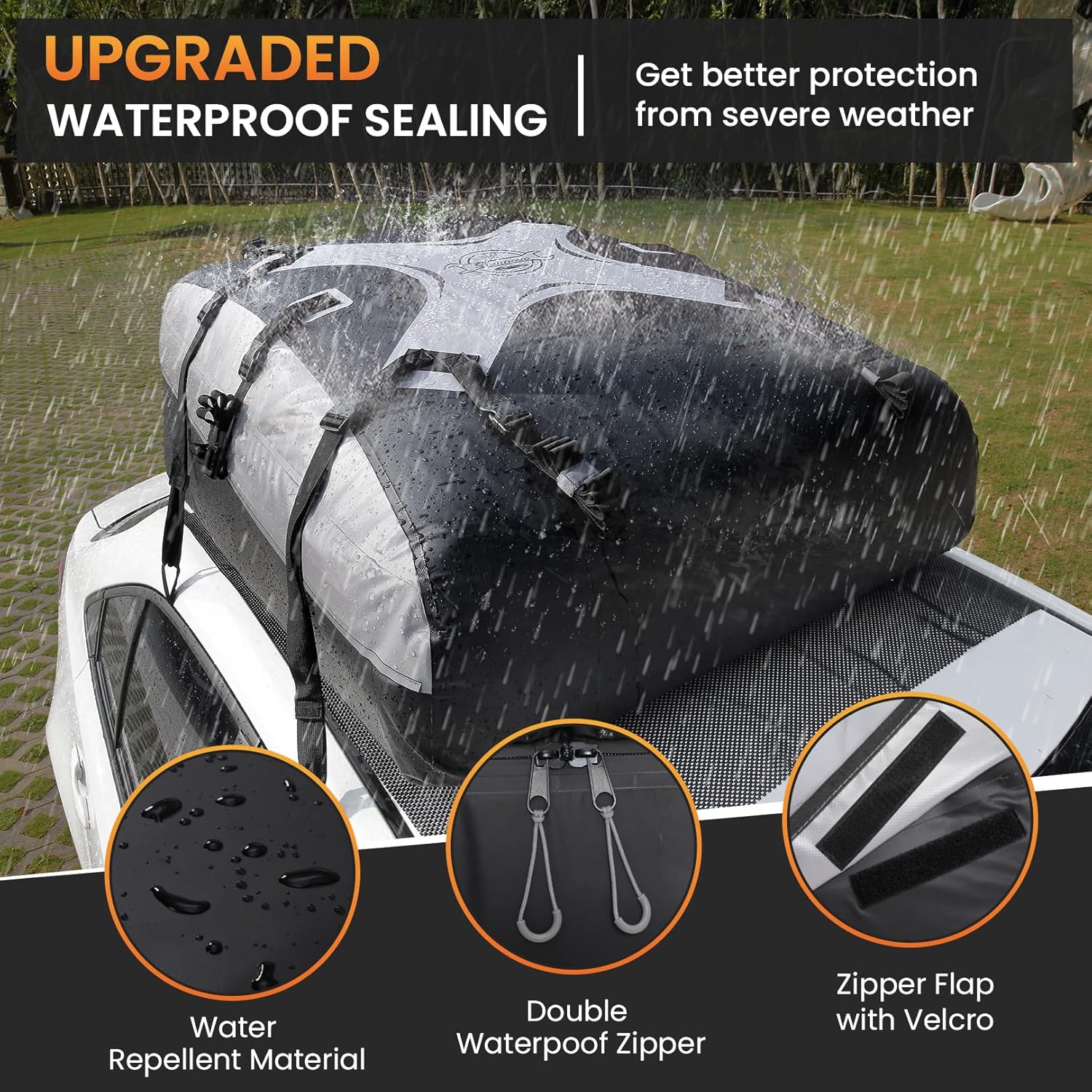 Rooftop cargo carrier, easy install